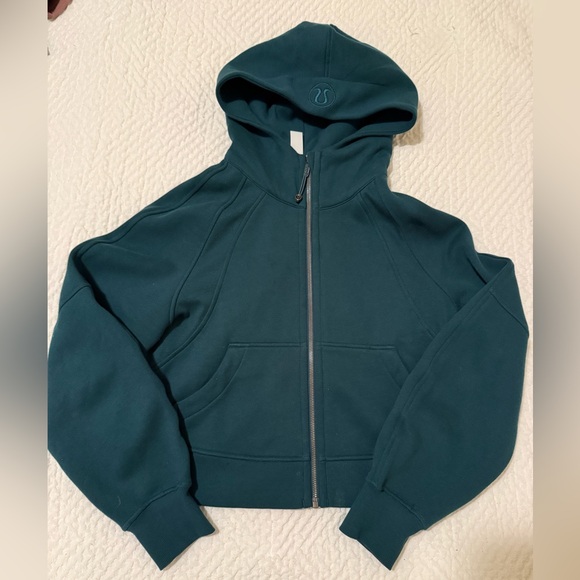 Lululemon Storm Teal Full Zip Scuba - Picture 1 of 3